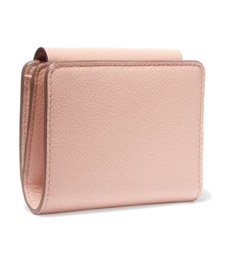 2016-17AW クロエ財布スーパーコピー CHLOE★DREW SMALL TEXTURED-LEATHER WALLET